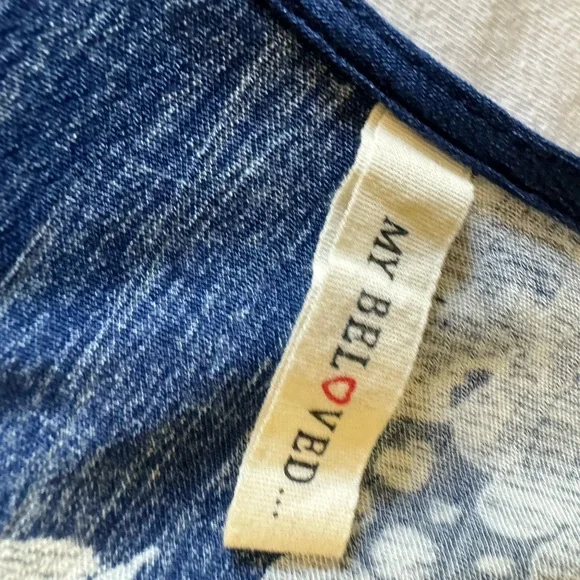 My Beloved: Womens Floral Kimono or coverup - Picture 5 of 7